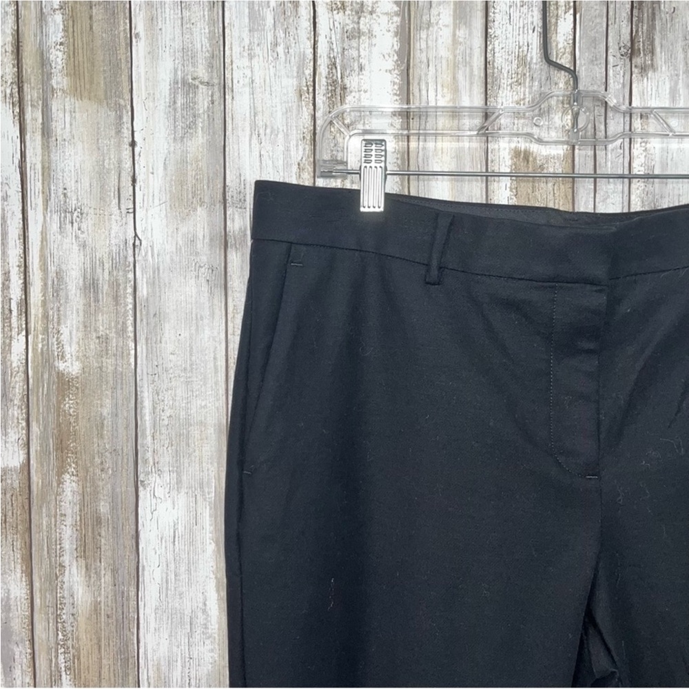 Ann Taylor Black Straight Leg Crop Pants - Picture 3 of 5